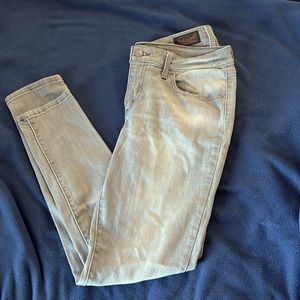 Levi grey washed stretch jeans
